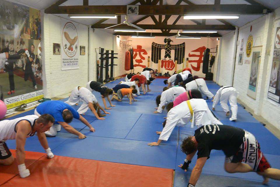 Entrainement Karate Blancke Academy